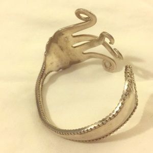 Fork cuff bracelet